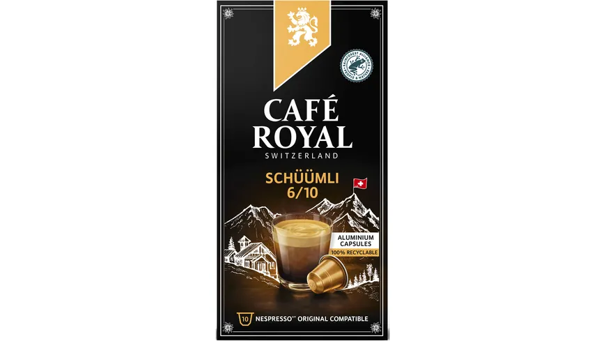 Café Royal Switzerland Schüümli Espresso Kapseln