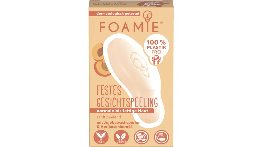 FOAMIE Festes Gesichts-Peeling More Than A Peeling