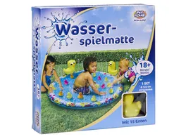 Mueller Toy Place Wasserspielmatte fuer Kleinkinder Durchmesser ca 122 cm Wasserspielzeug