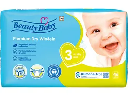 Beauty Baby Premium Dry Windeln Groesse 3 Midi 6 10 kg