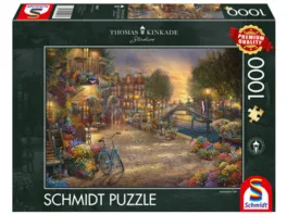 Schmidt Spiele Erwachsenenpuzzle Amsterdam 1000 Teile Puzzle
