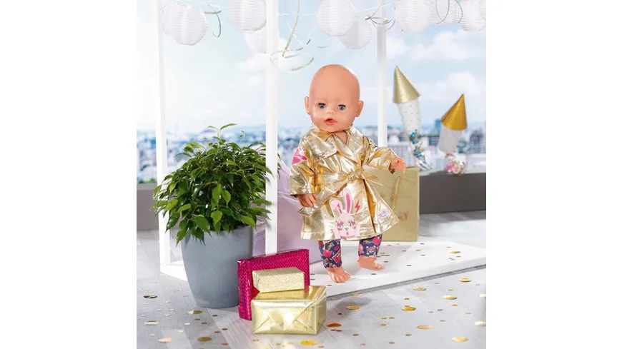 Zapf Creation - BABY born Happy Birthday Mantel 43cm, Puppenkleidung