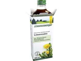 Schoenenberger Bio Heilpflanzensaft Loewenzahn naturrein