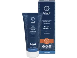 khadi Ayurvedic Elixir Shampoo Neem Balance
