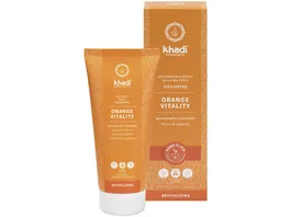 khadi Ayurvedisches Elixier Shampoo Orange Vitality
