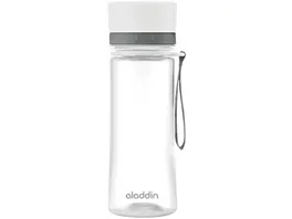 aladdin Trinkflasche AVEO Clear White 0 35l