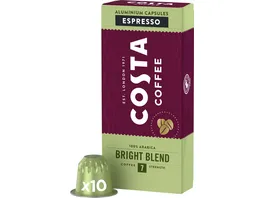 Costa Coffee Bright Blend Nespresso kompatible Kapseln