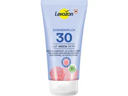 LAVOZON Sonnenmilch LSF 30 Octocrylenfrei