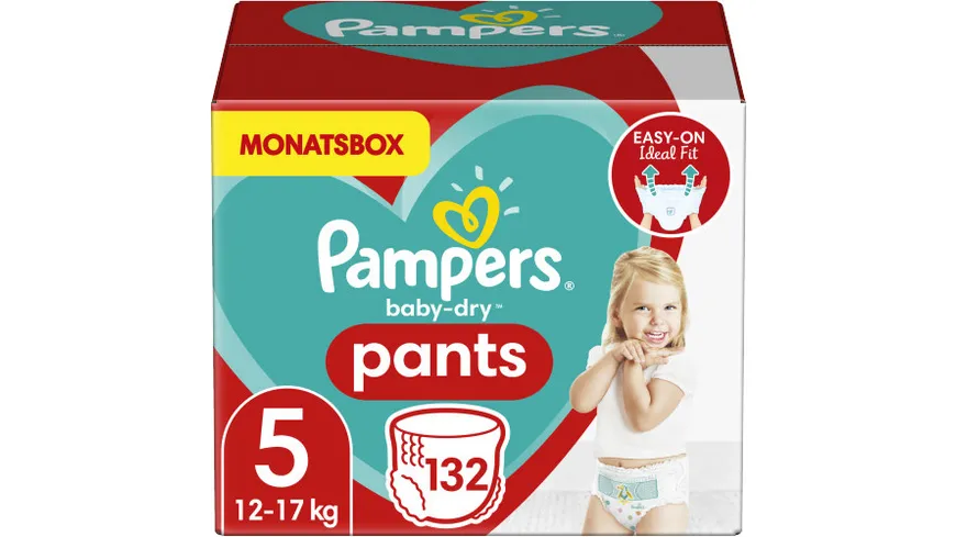 mit 21 Stück Windeln neu Pampers Baby Dry Pants Gr.5 Junior 11-18kg Tragepack 