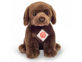 Teddy Hermann Kuscheltier Labrador sitzend dunkelbraun 25 cm