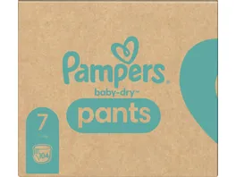 Pampers BABY DRY PANTS Windeln Gr 7 Extra Large 17 kg MonatsBox