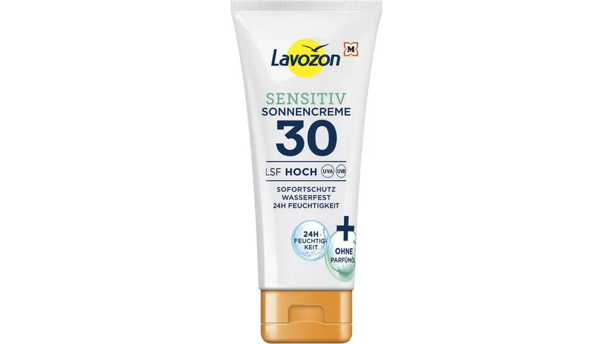 LAVOZON Sonnencreme sensitiv LSF 30 Octocrylenfrei