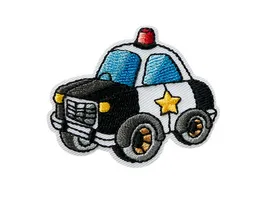 Mono Quick Buegelmotiv Mini Polizeiauto