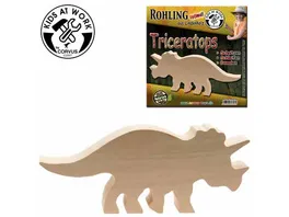 Corvus Triceratops Holzrohling