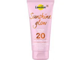 LAVOZON Sunshine Glow Sonnenmilch LSF 20