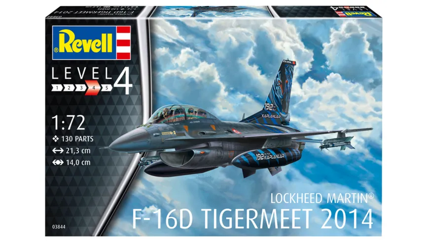 Revell 03844 - Lockheed Martin F-16D Tigermeet 2014