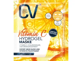 CV Tuchmaske mit Vitamin C Hydrogel Limited Edition