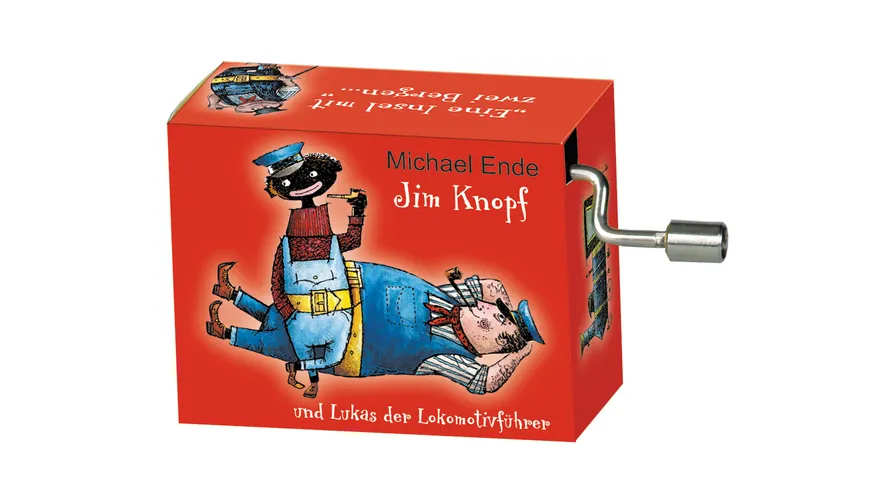 fridolin Spieluhr – Lummerland Jim Knopf, rot 58358