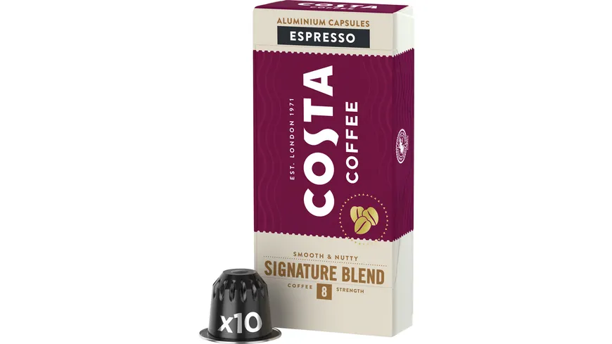 Costa Coffee Signature Blend Espresso  Nespresso® kompatible Kapseln