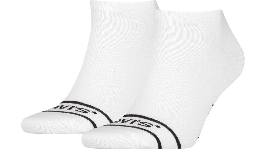 Levis Unisex Sneaker Socken LOW CUT 2er Pack