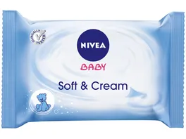 NIVEA BABY Soft Cream Feuchttuecher 63 St