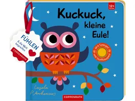 Coppenrath Verlag Mein Filz Fuehlbuch Kuckuck kleine Eule