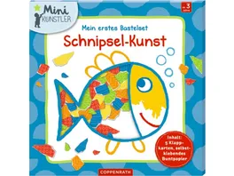 Die Spiegelburg Verlag Mini Kuenstler Mein erstes Bastelset Schnipsel Kunst