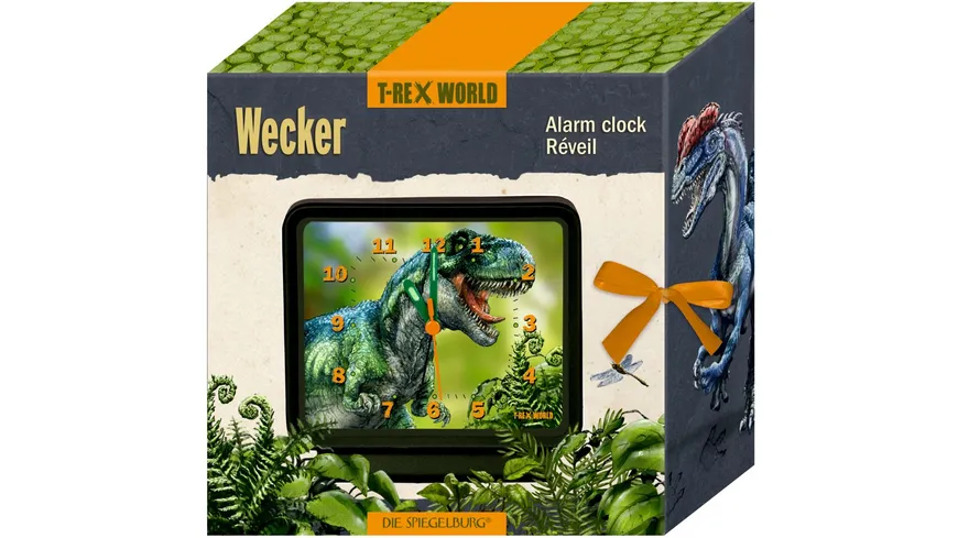 Die Spiegelburg - Wecker T-Rex World
