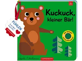 Coppenrath Verlag Mein Filz Fuehlbuch Kuckuck kleiner Baer