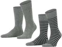 ESPRIT Herren Socken Fine Stripe 2er Pack