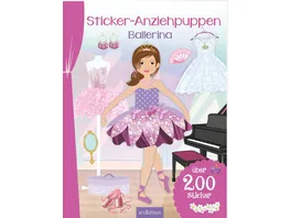 Sticker Anziehpuppen Ballerina Ueber 200 Sticker