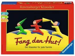 Ravensburger Spiel Fang den Hut Huetchenspiel fuer 2 6 Spieler Familienspiel ab 6 Jahren Ravensburger Klassiker