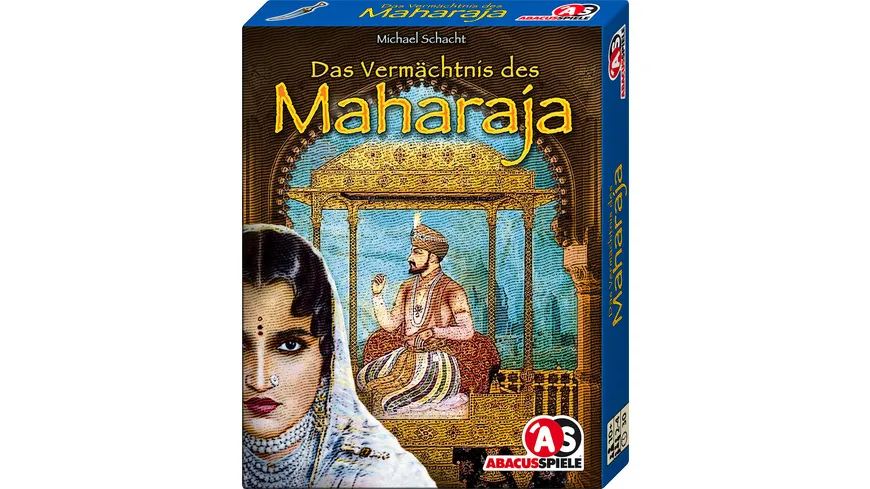 Abacus Spiele Das Vermächtnis des Maharaja Kartenspiel NEU NEW Deutsch Englisch 