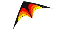 ELLIOT Delta Stunt schwarz rot orange rtf 148 x 63 cm Lenkdrachen 1015509
