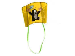 ELLIOT Pocket Kite Der kleine Maulwurf Schaufel gelb 76 x 50 cm Druckmotiv rtf Kinderdrachen 1010261