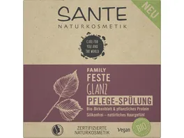 SANTE FAMILY Feste Glanz Pflege Spuelung Bio Birkenblatt pflanzliches Protein