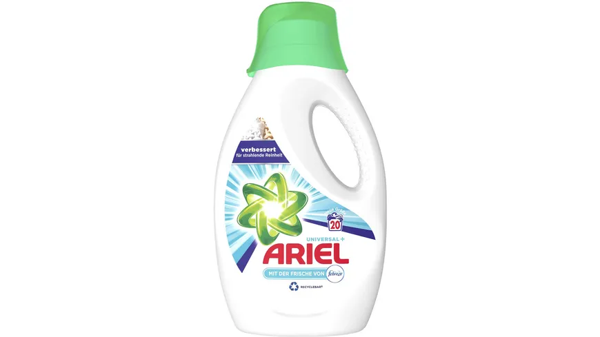 Ariel Colorwaschmittel Flüssig Febreze 1.1L - 20WL