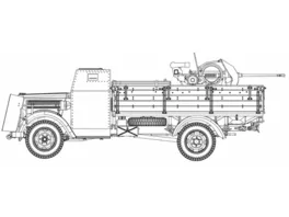 Dragon 1 35 German Armored Truck w 2cm FlaK 38 500776780