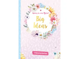 Spring in eine Pfuetze Notizbuch Big Ideas von Viktoria sarina 21 x 14 8cm