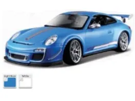 Bburago 1 18 Porsche Gts Rs 4 0 1 Stueck sortiert Weiss Blau