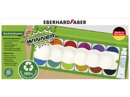 EBERHARD FABER Deckfarbkasten 12er Green Winner