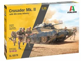 Italeri 1 35 Crusader Mk II m Inf Fig 5 510006579