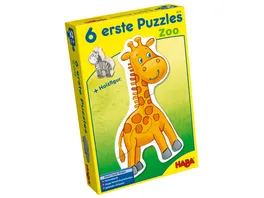 HABA 6 erste Puzzles Zoo 4276