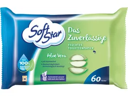 SoftStar Feuchtes Toilettenpapier Aloe Vera
