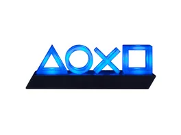 Playstation 5 Icons Leuchte weiss blau