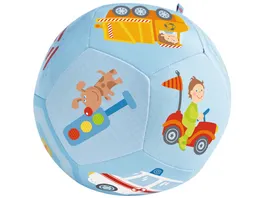 HABA Babyball Fahrzeug Welt Baby Stoffspielzeug 302482