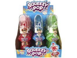 Mr SQUEEZY POP Lollipop Gel Candy