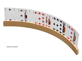 Philos Spiele Spielkartenhalter aus Holz 50cm ohne Spielkarten 6695