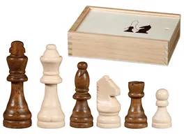 Philos Spiele Otto I KH 62 mm Schachfiguren in Holzbox 2016