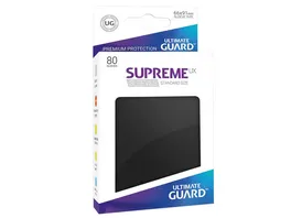 Ultimate Guard Supreme UX Sleeves 80 Schwarz UGD010530